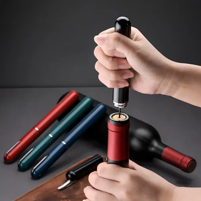 Air Pressure Cork Remover – Open Wine Bottles Fast, No Twist, No Crumbles