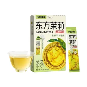 OTTERdun Jasmine Tea Concentrate - 7 Infusion Jasmine Flower Tea Soup, 6 Pack (150g) - 0 Sugar 0 Calorie, DIY Jasmine Milk Tea Base