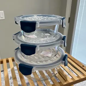 Juego de 3 recipientes princess house