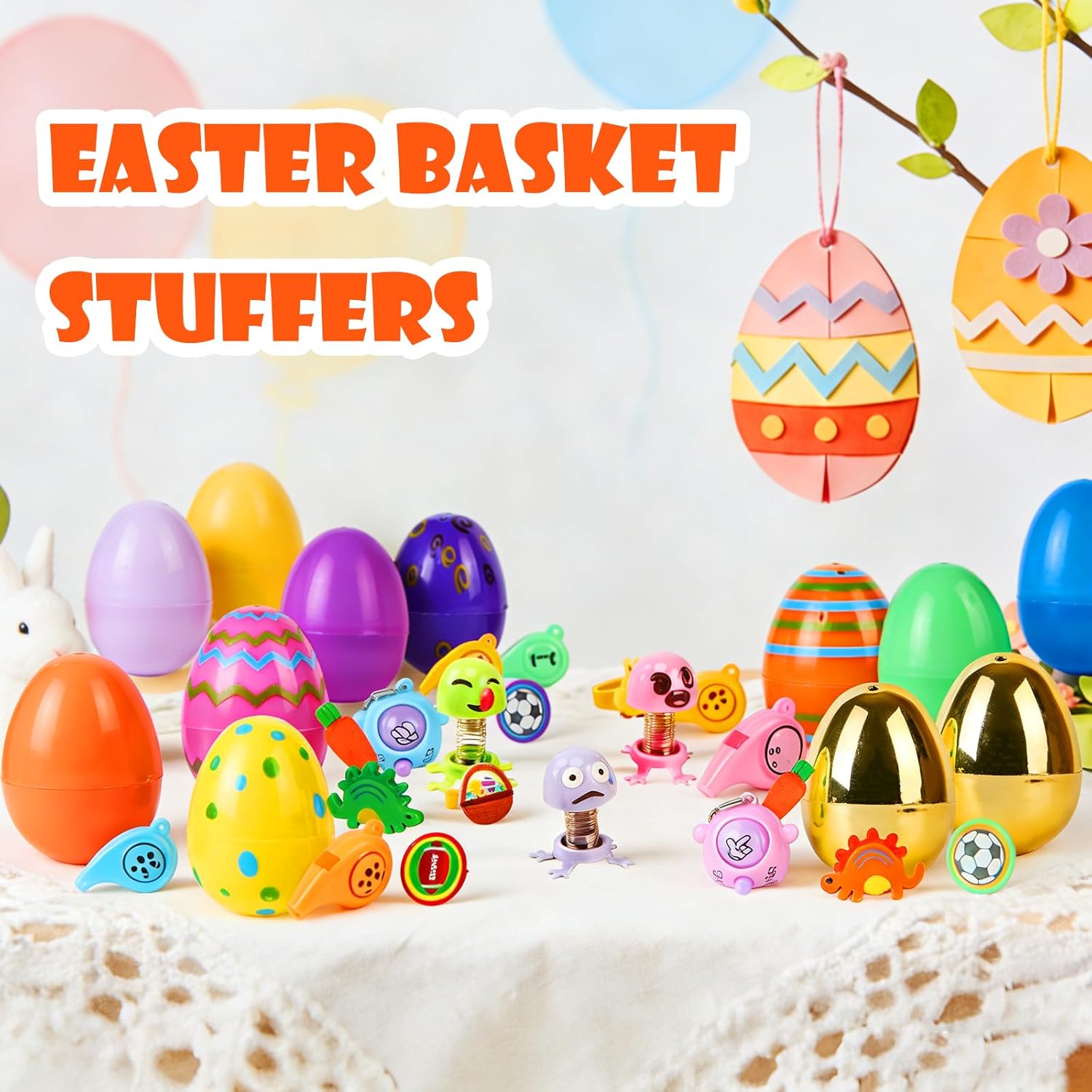 300 PCS Easter Egg Fillers for Kids Toy Assortment, Pre-Filled Eggs, Easter Basket Stuffers, Party Favors, Classroom Prizes, Carnival Treasure Box Toys, Egg Hunt Supplies & Birthday Gift Rewards 300 PCS Easter Egg Fillers for Kids Toy Assortment, Pre-Filled Eggs, Easter Basket Stuffers, Party Favors, Classroom Prizes, Carnival Treasure Box Toys, Egg Hunt Supplies & Birthday Gift Rewards