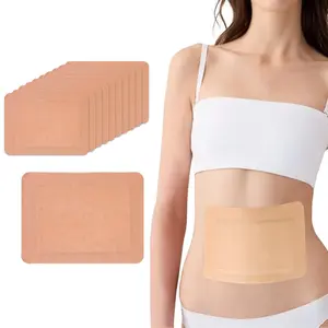 10pcs disposable Castor Oil Pack Wrap,Castor oil patches,Self-Adhesive Castor Oil Wraps, Highly Absorbent 6.7"*5.1",Anti-Seepage,Easy to Use,No Wash,stick it anywhere you want(Oil Not Included) body oil ,massage oil