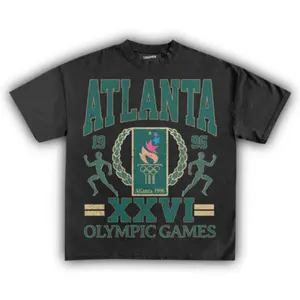 96 Atlanta Summer Games Centennial Vintage Tee, Vintage Olympic T-Shirt, Vintage Graphic Tee, Football Retro Sweatshirt, Unisex Hoodie Casual Classic