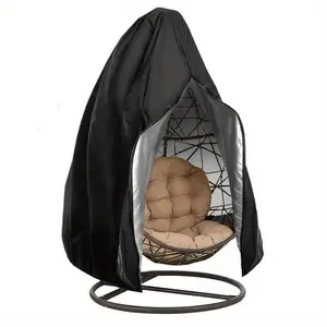 1pc outdoor courtyard furniture set, swing chair cover, suitable for Patio swing chair, courtyard hanging baskets and chairs, providing dust protection holiday gifts