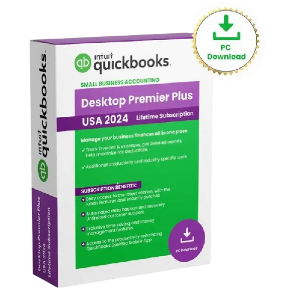 QuickBooks Desktop Premier 2024 Finance & Accounting