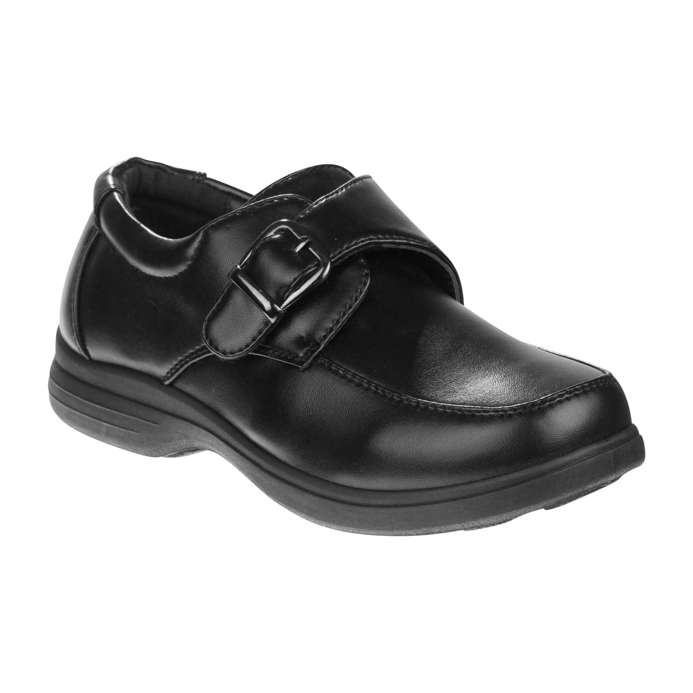 JOSMO KIDS Boys' Shoes, Dressy Slip-on Loafers with Buckle, Cushioned Formal Wear for School, Wedding & Family Events, Josmo Shoes, Rubber, School Shoes