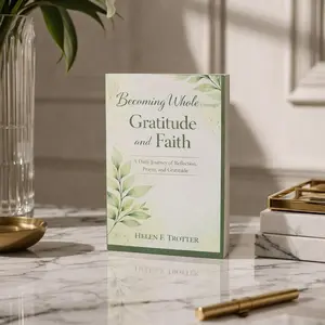 Becoming Whole Through Gratitude and Faith – Christian Guided Prayer & Gratitude Journal (Paperback Book)