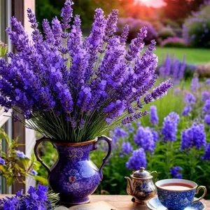 Rare  Lavender Seeds (Lavandula angustifolia) for Planting Outdoor & Indoor – True Heirloom Perennial Non-GMO Herb Seeds for Garden, Flower Beds & Containers