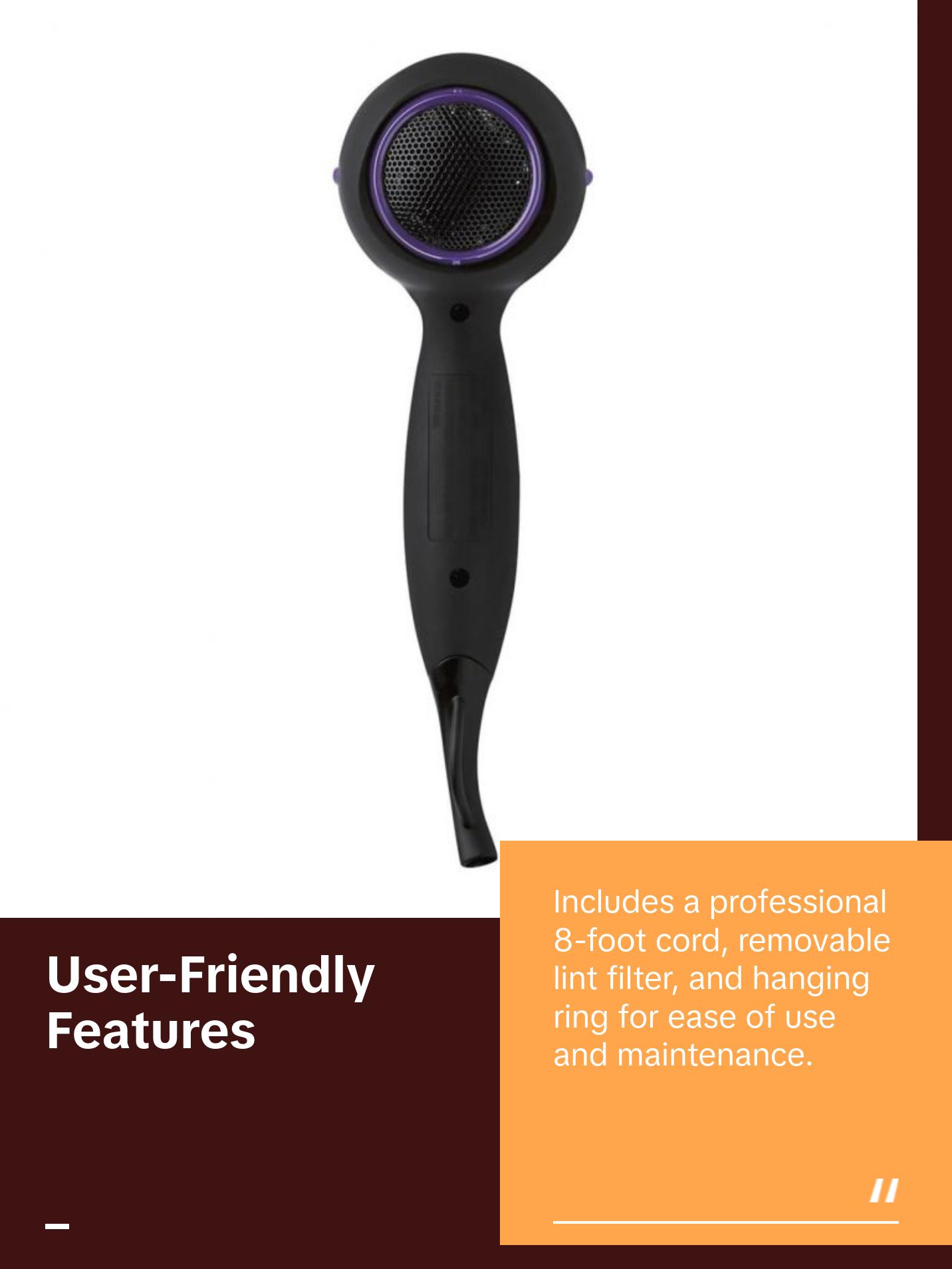 HOT TOOLS TOUR TOOLS DRY BLK