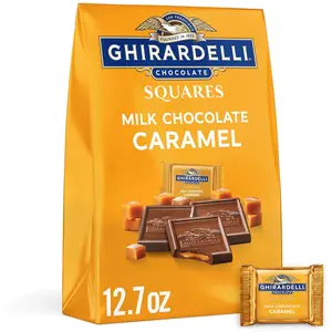 Ghirardelli, Milk Chocolate Caramel Squares, 12.7 Ounce