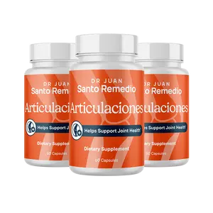 Santo Remedio Articulaciones, Promotes Joint Comfort and Function, Contains Clinically Proven Ingredients, TamaFlex, 30 servings Healthcare Supplement Dietary (3 botellas)
