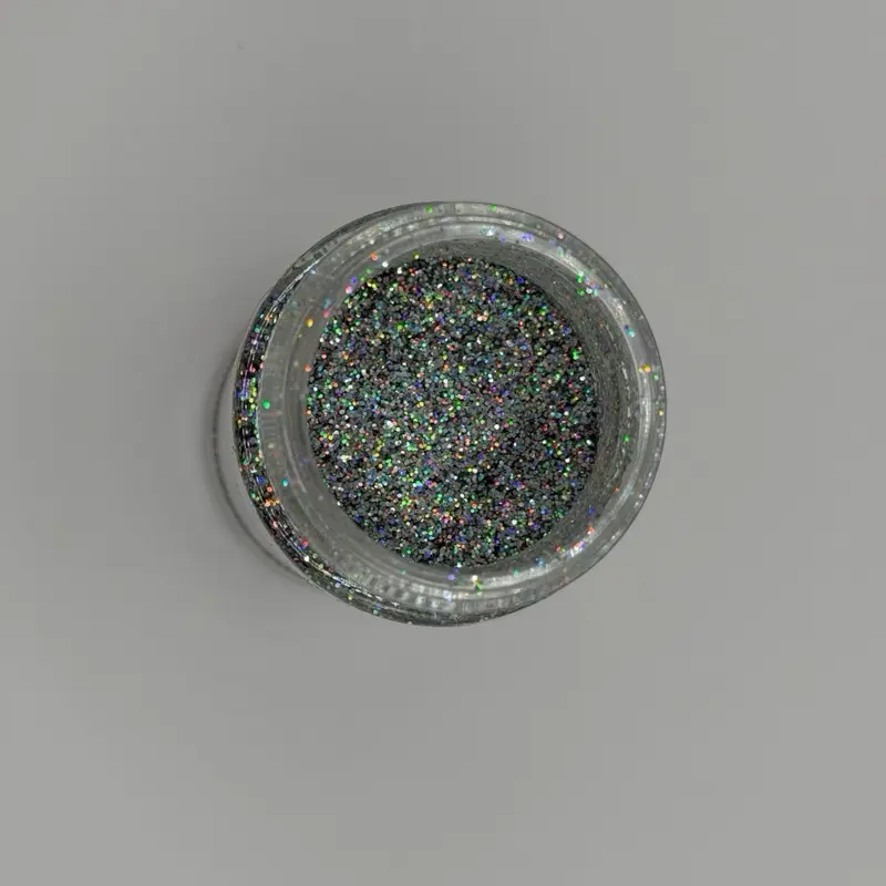 Disco Dance Fine Glitter | Silver Holographic | High Temp 400°F Solvent Resistant Glitter