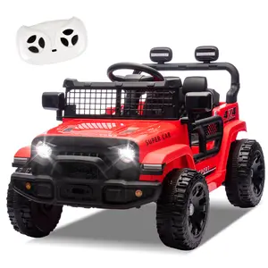 24V Ride On Truck 2 Seater UTV with 2x200W Motor, Remote Control, Non-Slip Tyre, and Dump Bed/Shovel Features for Boys and Girls