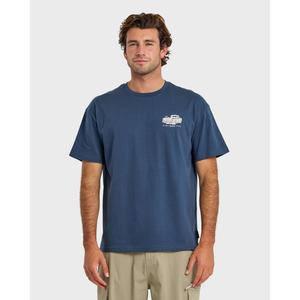 Get Out There Originals Oversized Short Sleeve T-Shirt - Dark Denim