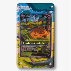 Charizard V UPC Custom Art Acrylic Card Holder