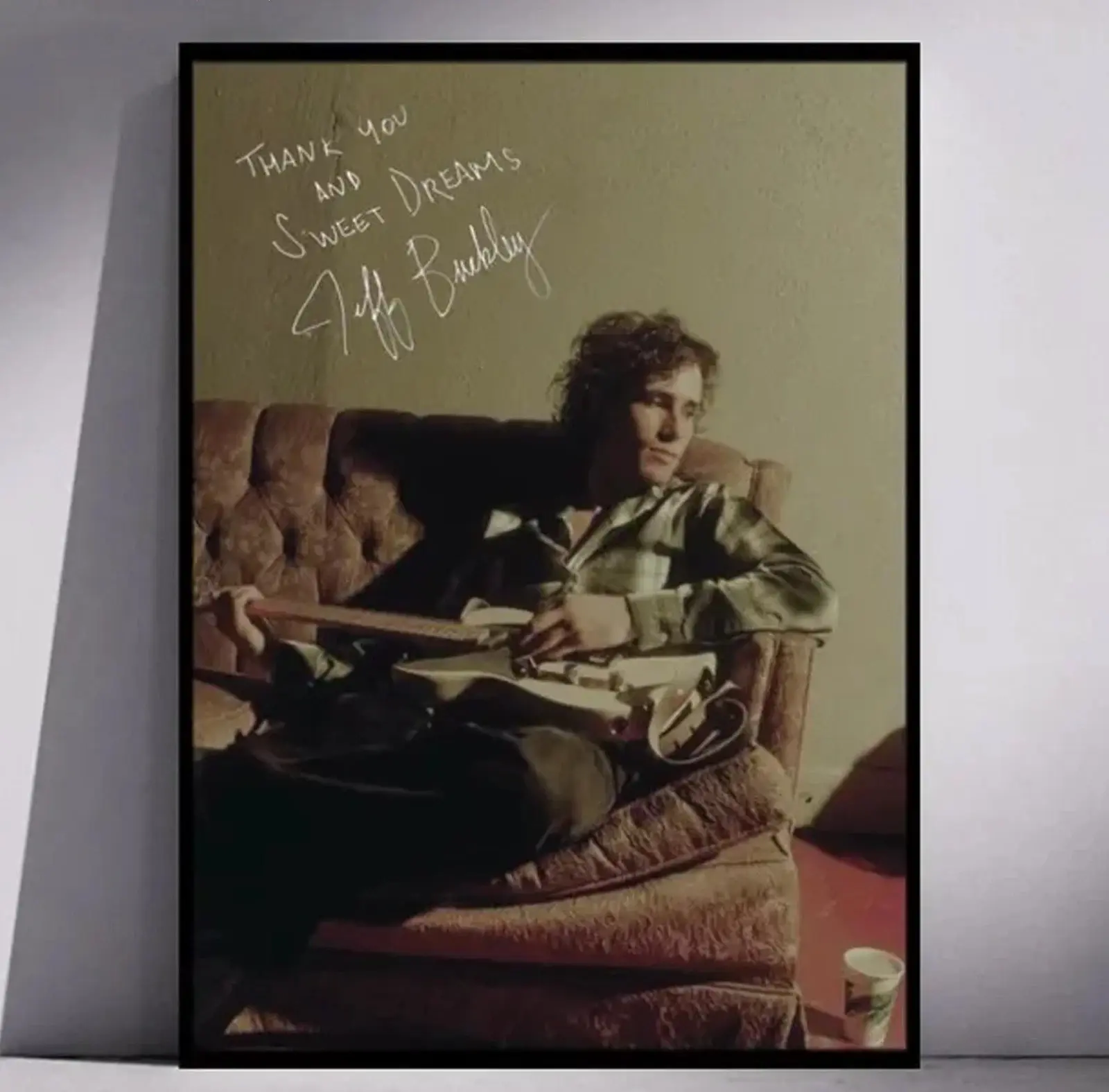 Jeff Buckley Music Vintage Poster