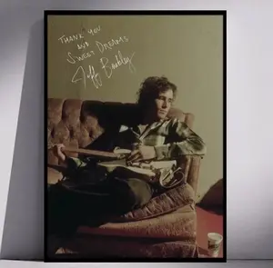 Jeff Buckley Music Vintage Poster Jeff Buckley Music Vintage Poster