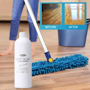 Mop Soap Highly Scented Floor Cleaner Liquid for Deep Stain Removal and Fresh Fragrance