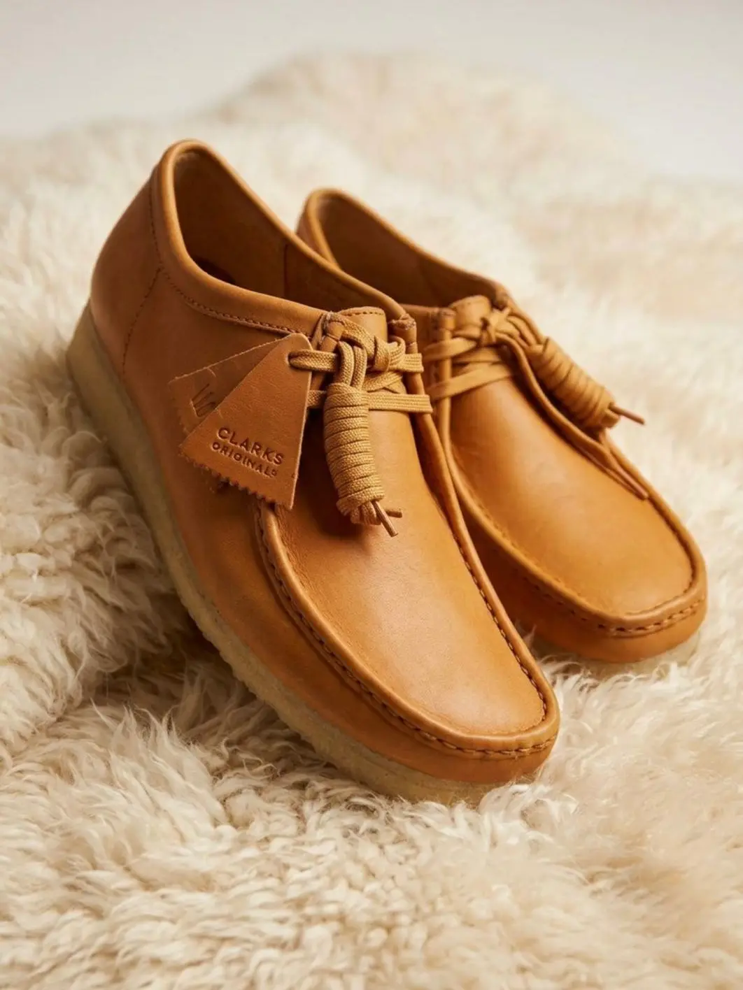 Men's Leather Wallabee Clarks