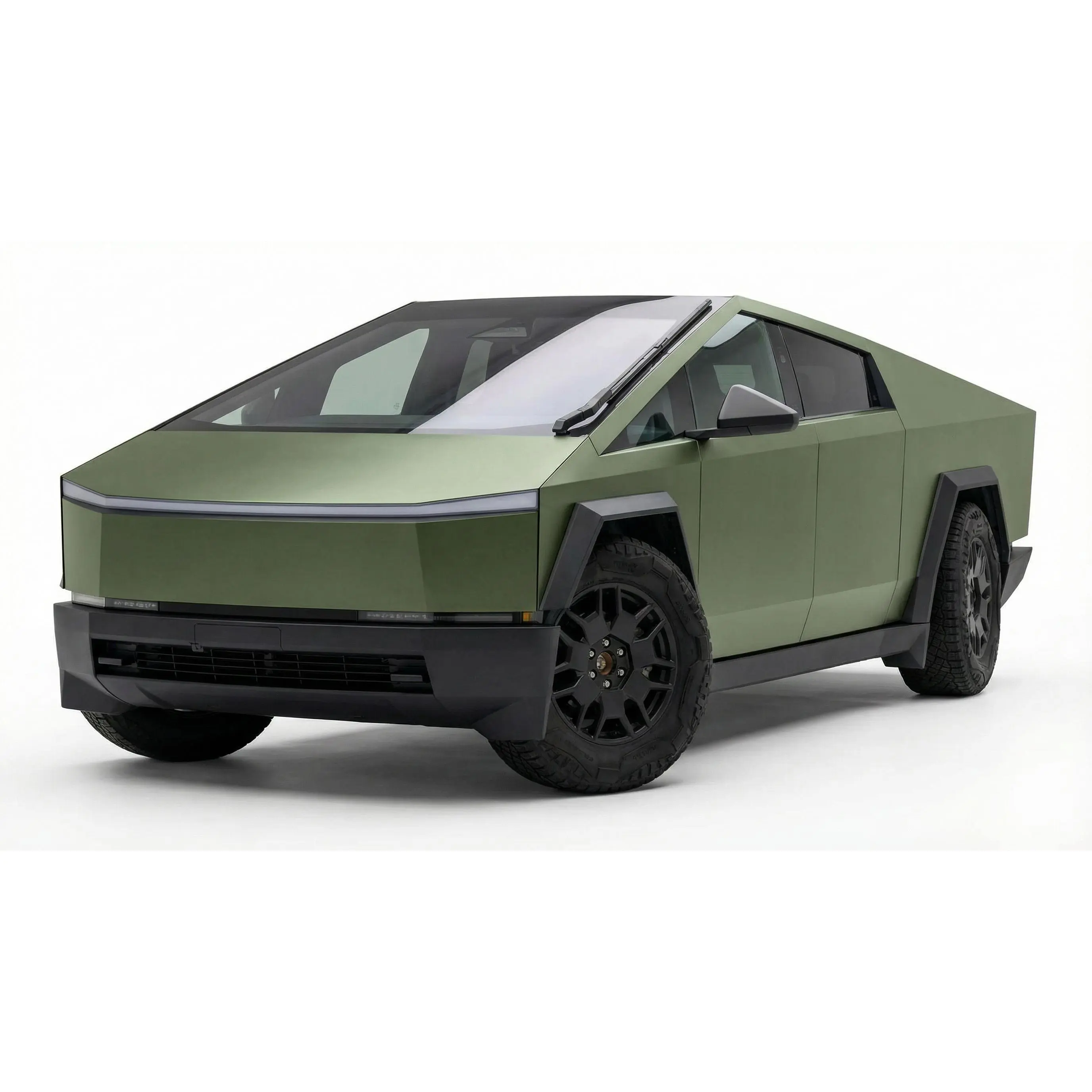 Trueline Automotive 3M 2080 Satin Komodo Green (S56) Vinyl Wrap Film - Multiple Sizes (1ft x 1ft to 5ft x 30ft) - Dual Cast Bubble-Free Air Release, Professional Grade Automotive Vinyl