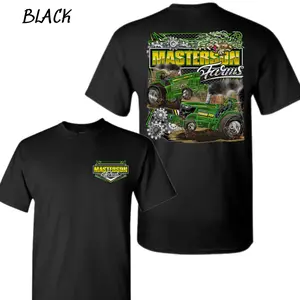 [Sale Up To 45%] Masterson Farms Tractor T-Shirt, Perfect Summer Gift – 2 Sides, Unisex for Men for Women, Menswear, 100% Cotton