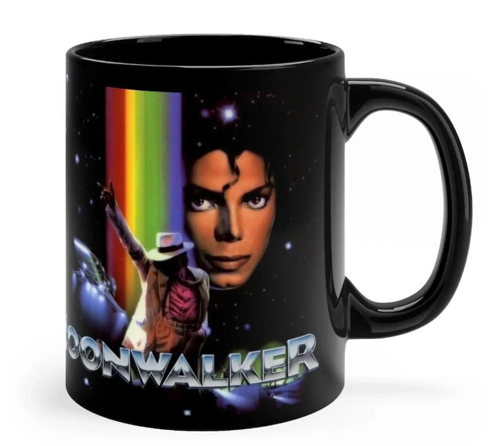 [SALE UP TO 50%] Moonwalker 11oz Mug - Michael Jackson - 80's Classic, Mug Gift For Fans