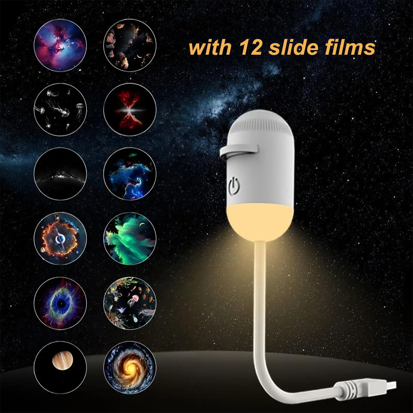 Projector lamp + 12 touch panels