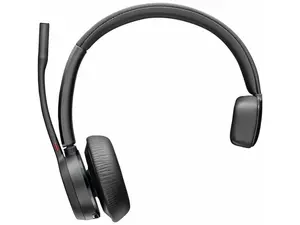 Poly Voyager 4310 Microsoft Teams Certified USB-C Headset +BT700 dongle - Google Assistant, Siri - Stereo - USB Type A - Wired/Wireless - Bluetooth - 164 ft - 20 Hz - 20 kHz - On-ear - Binaural - Ear-