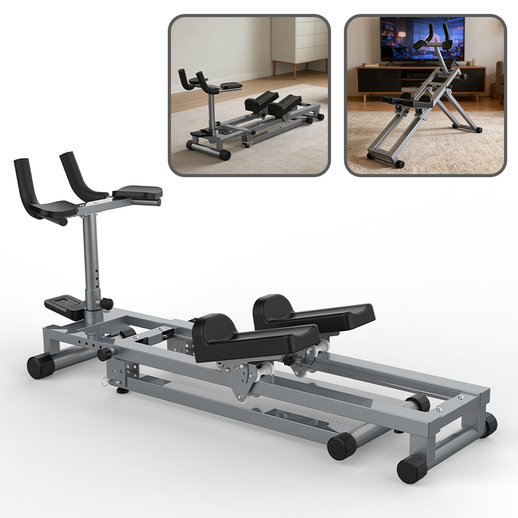 3-in-1 Spinal Twister, Stepper and Waist Shaper: Adjustable Back Stretcher