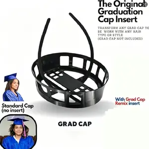 Original Graduation Cap Clip-On Band, Durable Stylish Fit, Perfect for Graduates, Commencement Ceremony Photo Wear, Graduation Season Gift 002