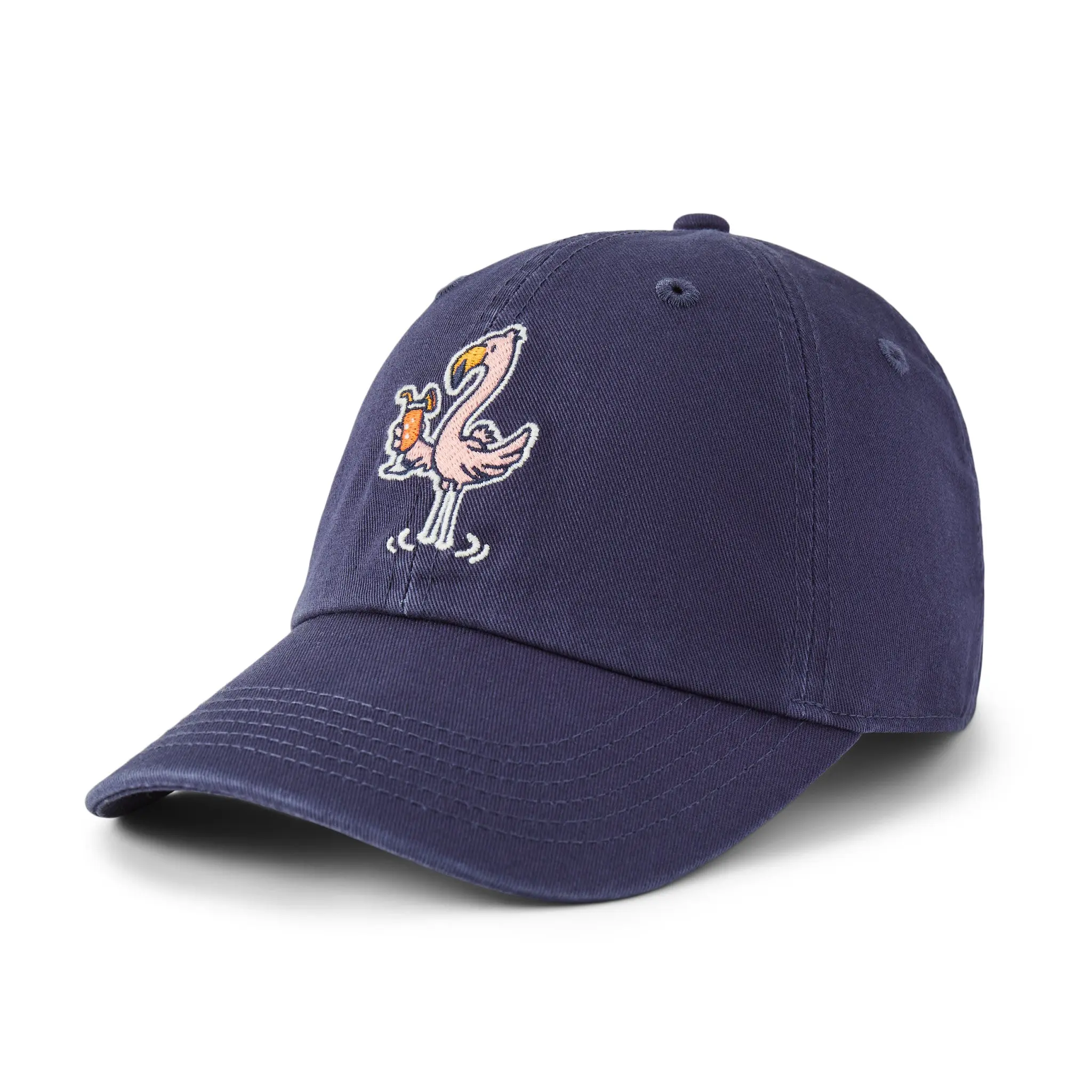 Adult Unisex Flamingo With Drink Chill Cap