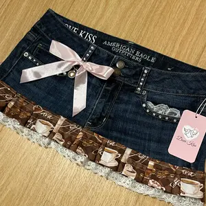 CAPPUCCINO CUTIE Micro Mini Skirt - SIZE M