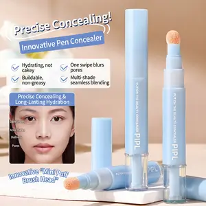 PIPL Mother's Day Gift 3-in-1 Concealer Pen - Hydrating Buildable Non-Cakey Foundation for Flawless Skin - 24hr Long-Lasting High-Coverage Matte Finish - Nourishes Skin - Perfect for Concealing Acne Marks & Enhancing Nose Shape - Makeup