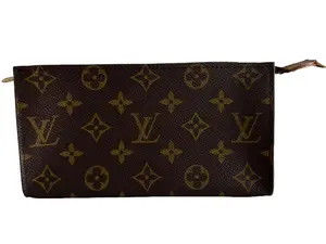 Pre-owned Louis Vuitton CANVAS Toiletry Bags Pochette monogram 20 294
