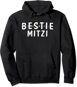 Bestie Mitzi Name, Bestie Squad Design Best Friend Mitzi Pullover Hoodie - Logantre Shop 39B0BVW3NSJX