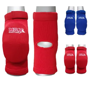 MRX Elbow Protector Pads Guard Muay Thai Kicboxing Wrestling Basketball Volleyball Compression Padded Sleeve High-Quality Polyester Sponge Material Comfortable Ergonomic Design Breathable Lightweight Versatile Sports Gear for Men & Women