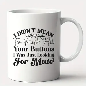 [Made in US] 1PC, Funny Coffee Mugs, Funny Gifts, Gag Gifts, White Elephant Gift, Christmas Gifts, 11OZ White Coffee Mug