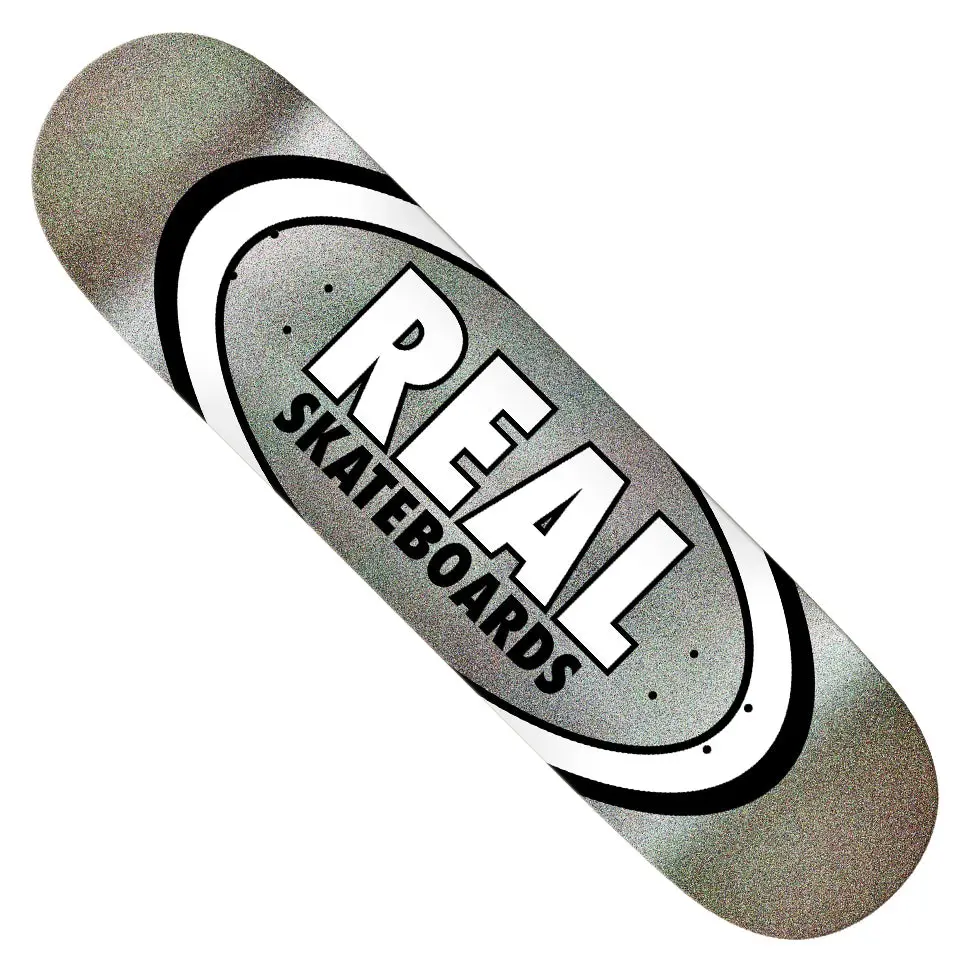 Real Easyrider Oval Silver Deck