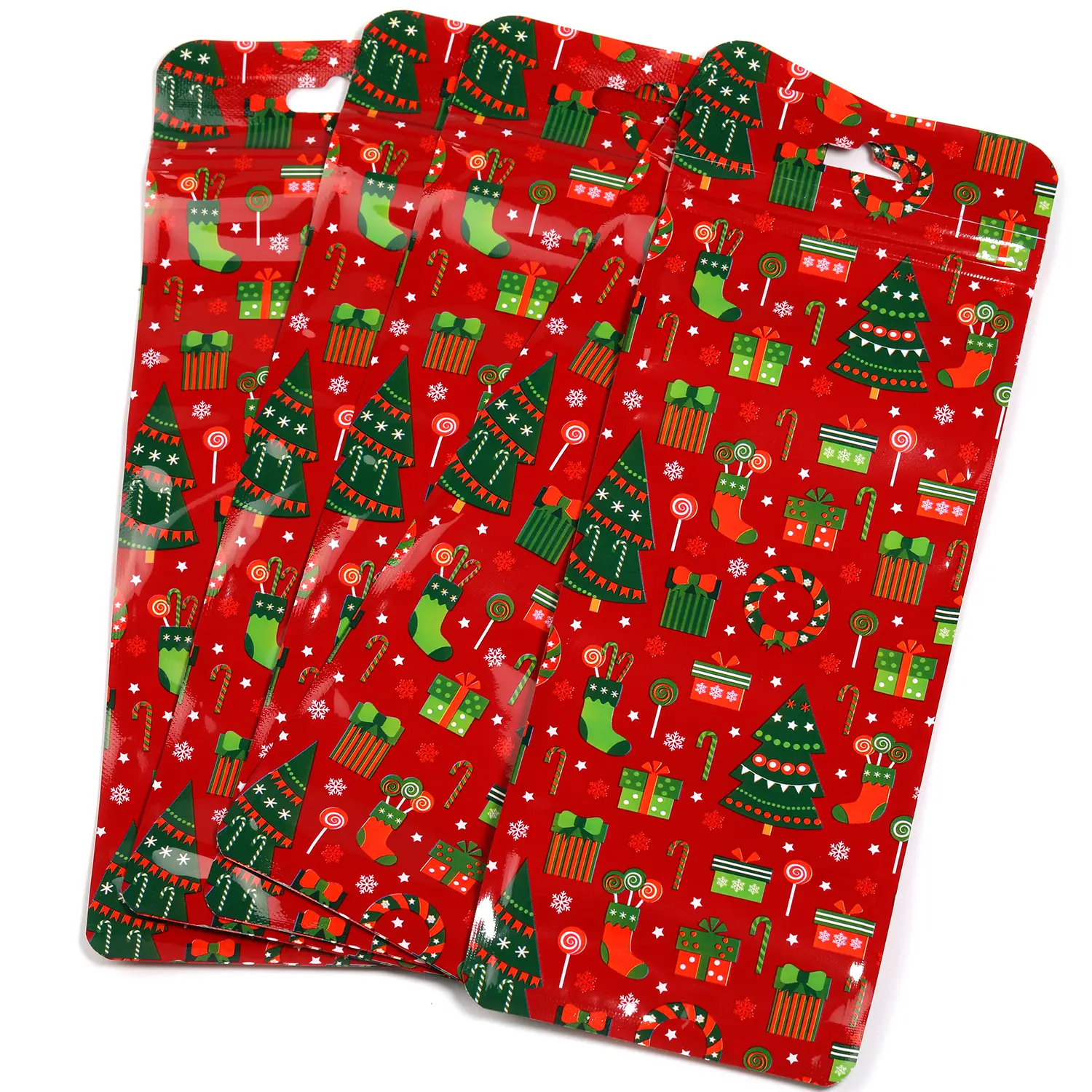 【B11】Bag Cartoon Animal Printing Packaging Bags Cute Colorful Plastic Self-Sealing Bags