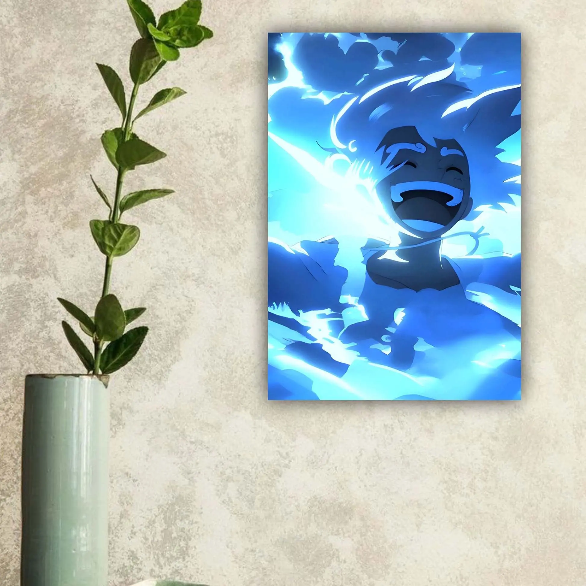 (Poster) Gear 5 One Piece Poster Anime Vintage Wall Art, Gift for Maang Fans