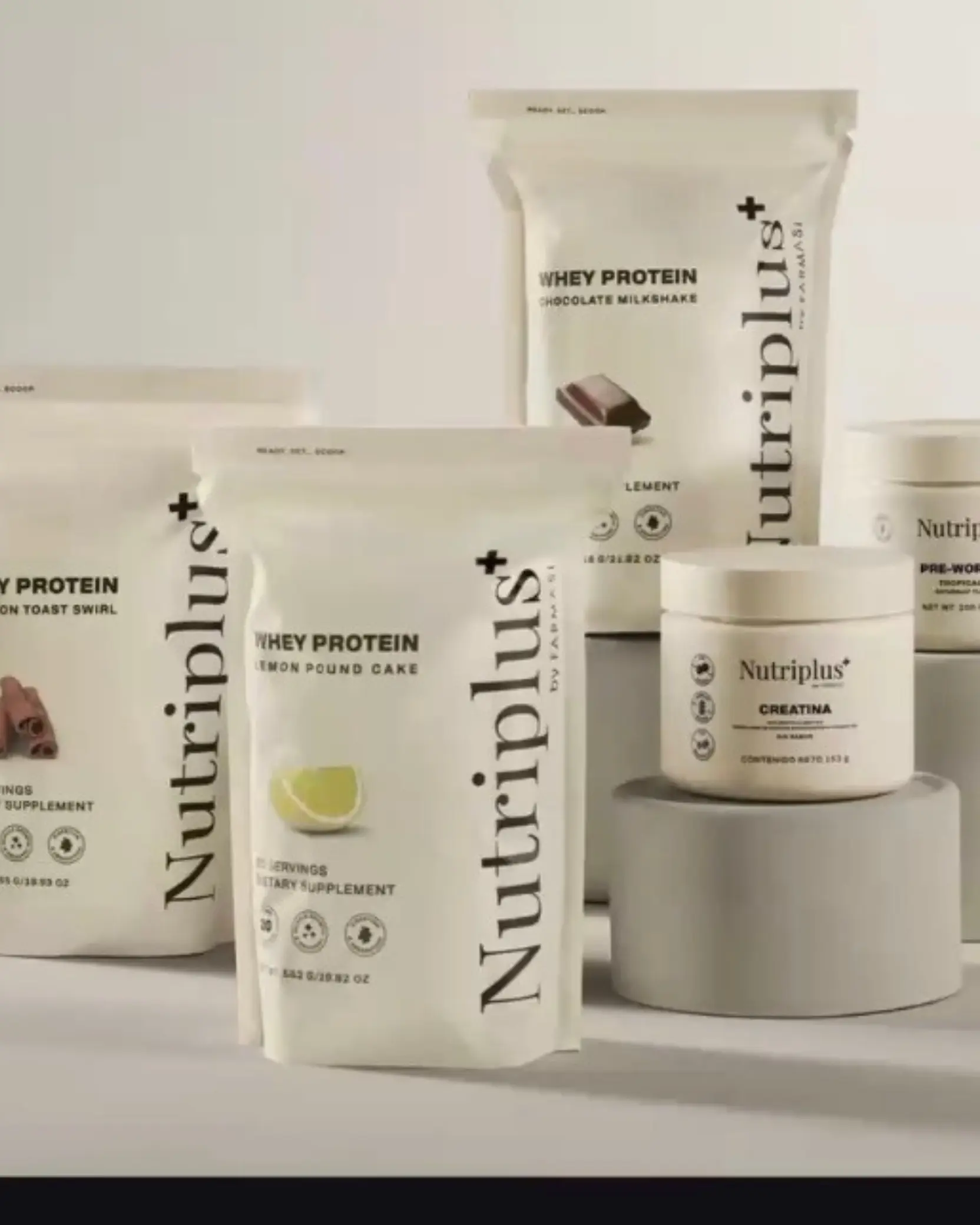 Nutriplus+ Whey Protein Powder, Fitness & Wellness Dietary Supplement for Muscle Support