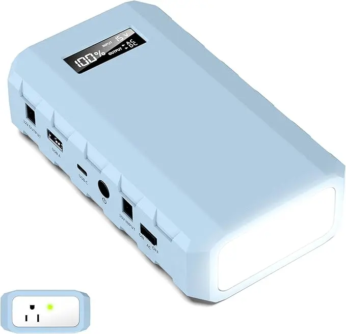 SinKeu 24000mAh Portable Charger Power Bank, 88Wh Portable Power Bank with  AC Outlet, QC 3.0 USB/USB-C, DC Output, Led Flashlight, Portable Battery  Charger for Home Camping Travel Power Backup - TikTok Shop