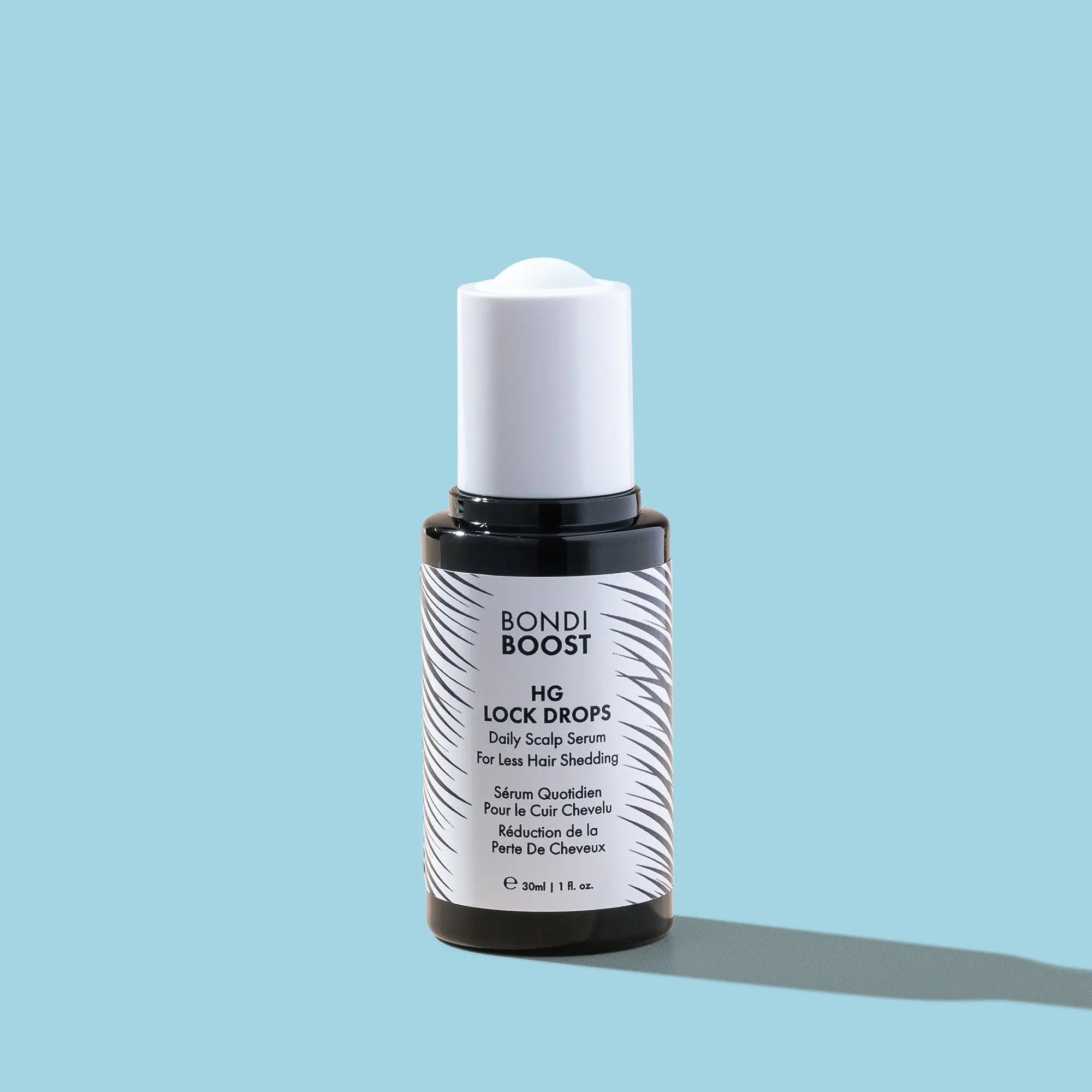 Lock Drops Anti-Shedding Scalp & Hair Serum with Epidermal Growth Factors & Procapil for Fuller Thicker Hair 30ml Natural Haircare Formula