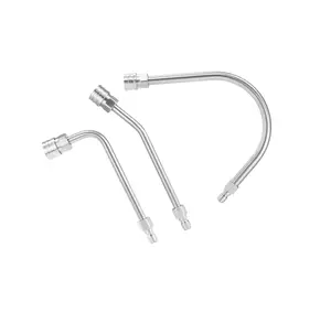 M MINGLE Pressure Washer Extension Wand Gutter Cleaner Attachment 30° 90° 120° Curved Rod 1/4" Quick Connect 4000 PSI