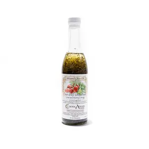 Sundried Tomato & Basil Infused Olive Oil  -  classic Italian flavors of basil pesto perfect for pastas, chicken and salads.