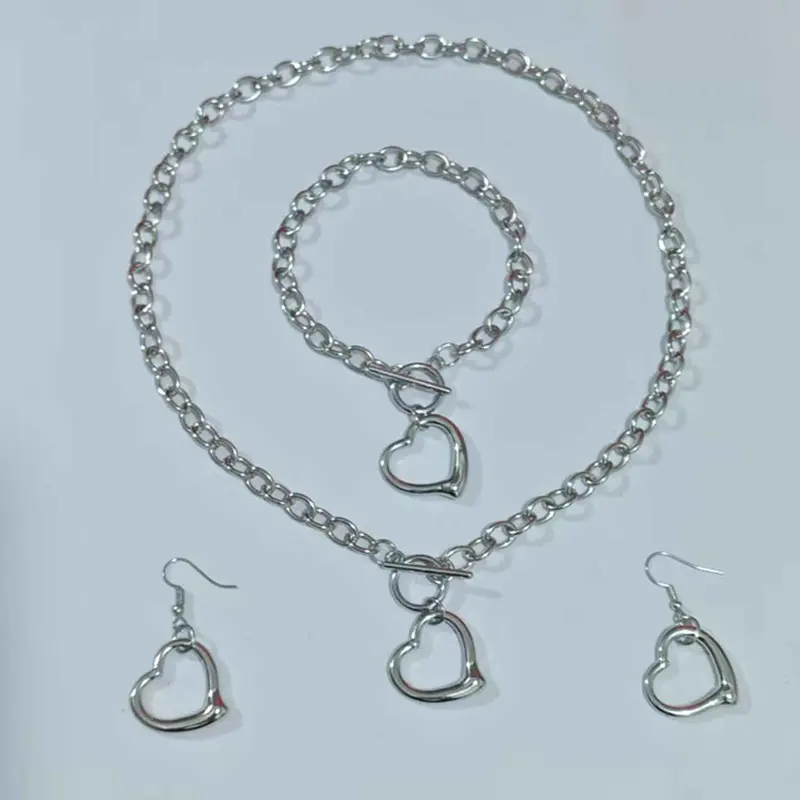 Hollow out Love Three Piece Set