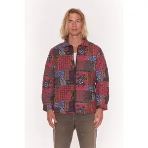 Barmer Quilted Jacket - Fuschia