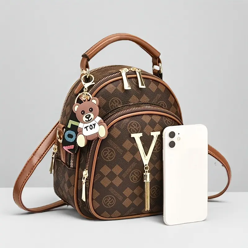 2025 New Women's Small Handbag High Quality Shoulder Crossbody Backpack