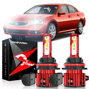 For Mitsubishi Galant Sedan 4-Door 2.4L 2010 2011 2012 9007 LED Headlight Bulbs 6000K