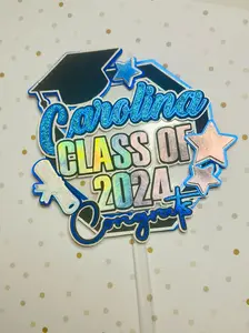Graduation cake topper/ Class of topper