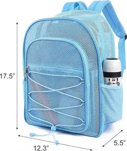 COVAX Heavy Duty Mesh Backpack, Blue